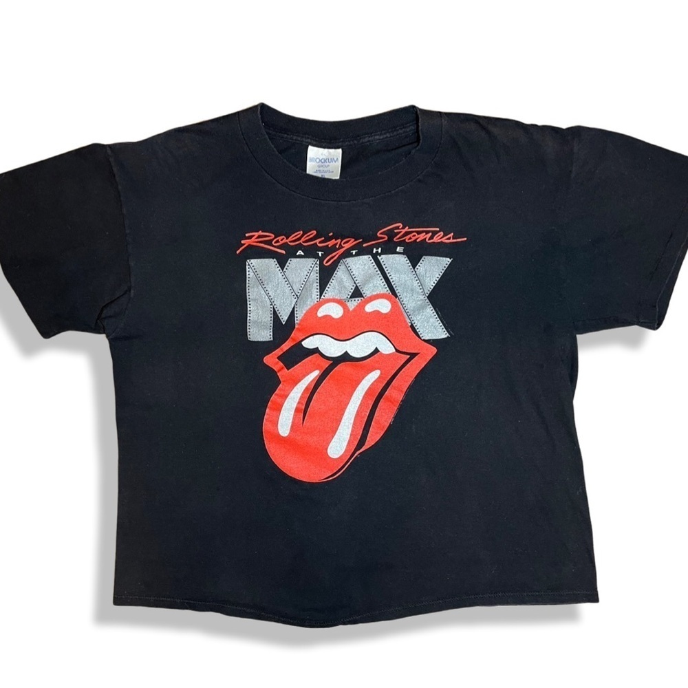 Rare Vintage 1989 Rolling Stones Band T-Shirt
